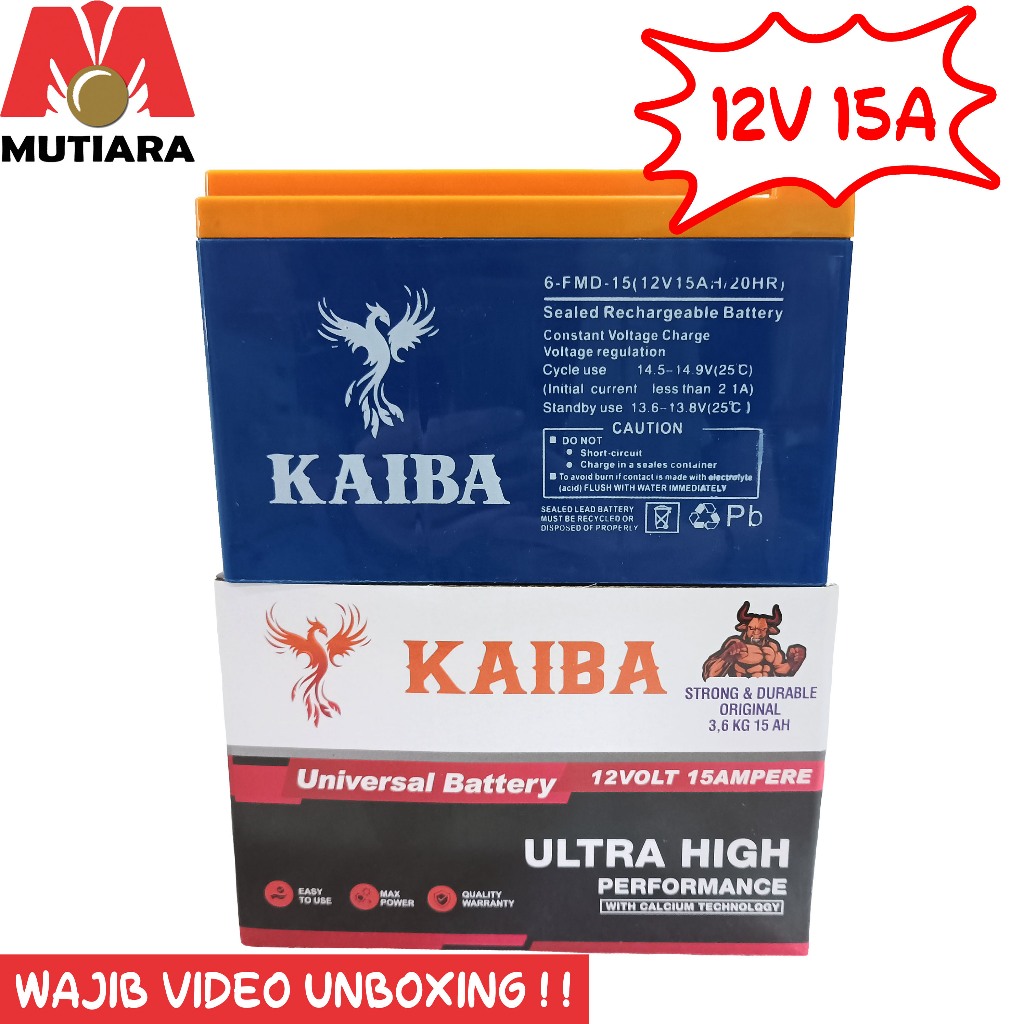 AKI KERING E- BIKE SEPEDA LISTRIK AKI AMPLIFIER MOTOR LISTRIK BATRE SPRAYER ELEKTRIK 12V 15 AH AKI S