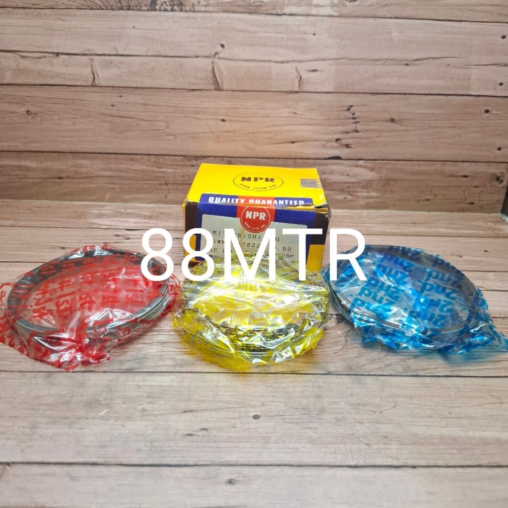 RING PISTON RING SEHER SET MITSUBISHI COLT T120 T 120 CARBU KARBU 4G41 NPR 0.50