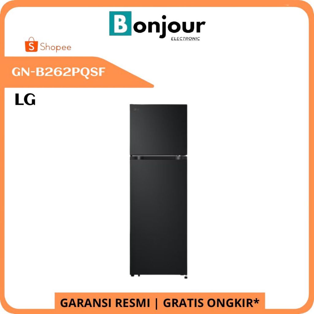 Kulkas LG GN-B262PQSF Door Cooling LG Kulkas Inverter 2 Pintu GNB262PQSF 287 Liter