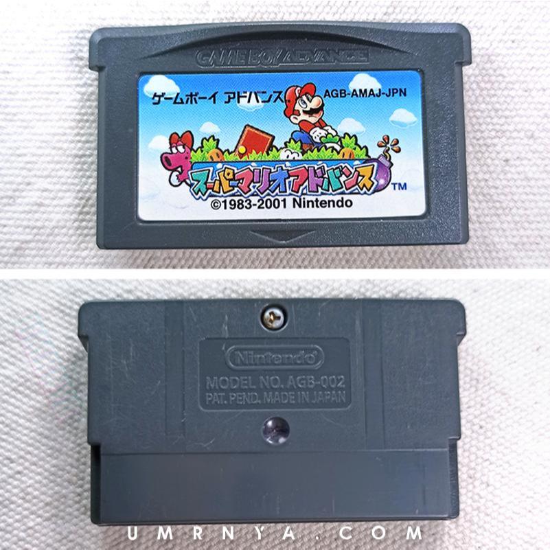 Game Super Mario Advance Nintendo Kaset Original Gameboy GBA SP DS bros