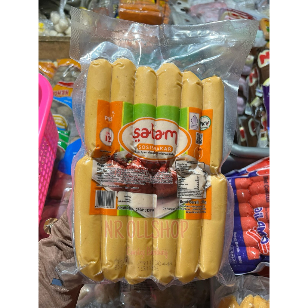 Sosis Salam Isi 12 Bakar