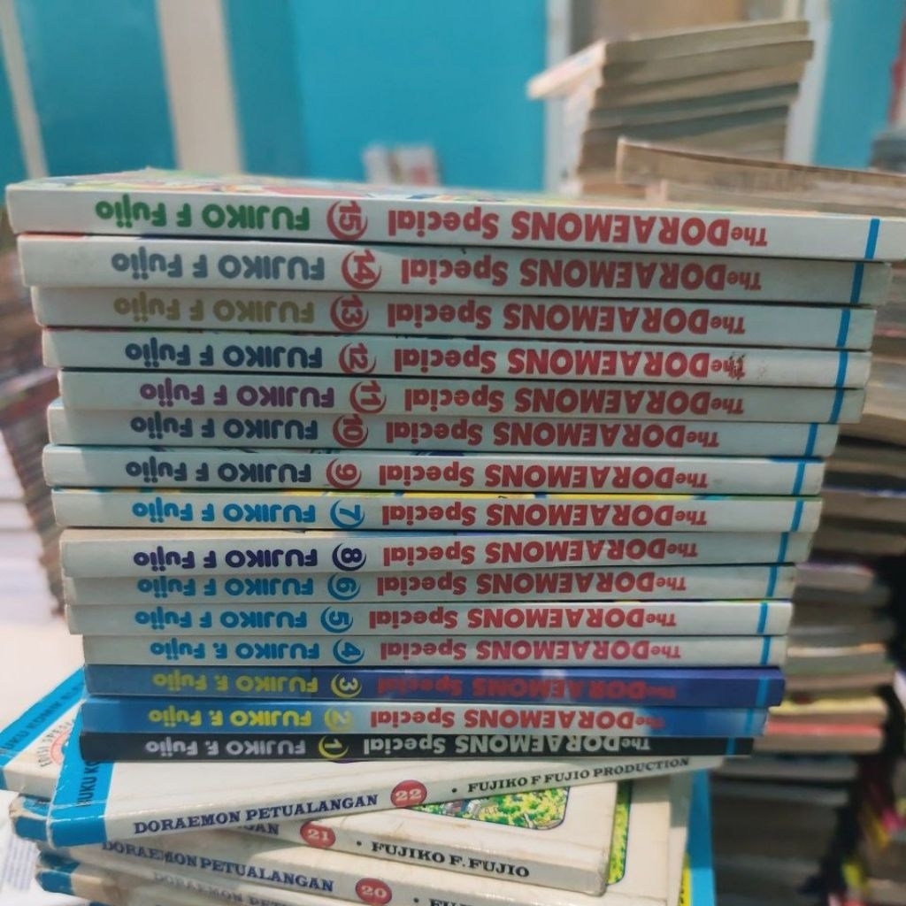 Komik Doraemon Special FullSet tamat 1-15 original preloved