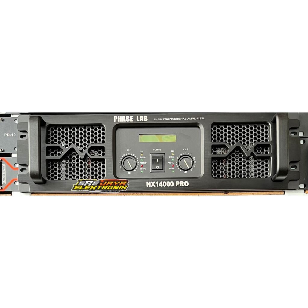 Power Ampli Phaselab / Phase Lab NX 14000 PRO / NX14000 PRO - 2 channel