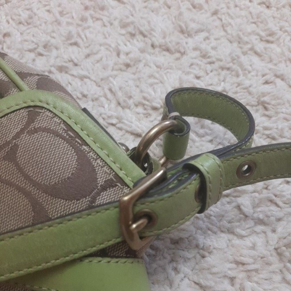 tas wanita selempang warna hijau