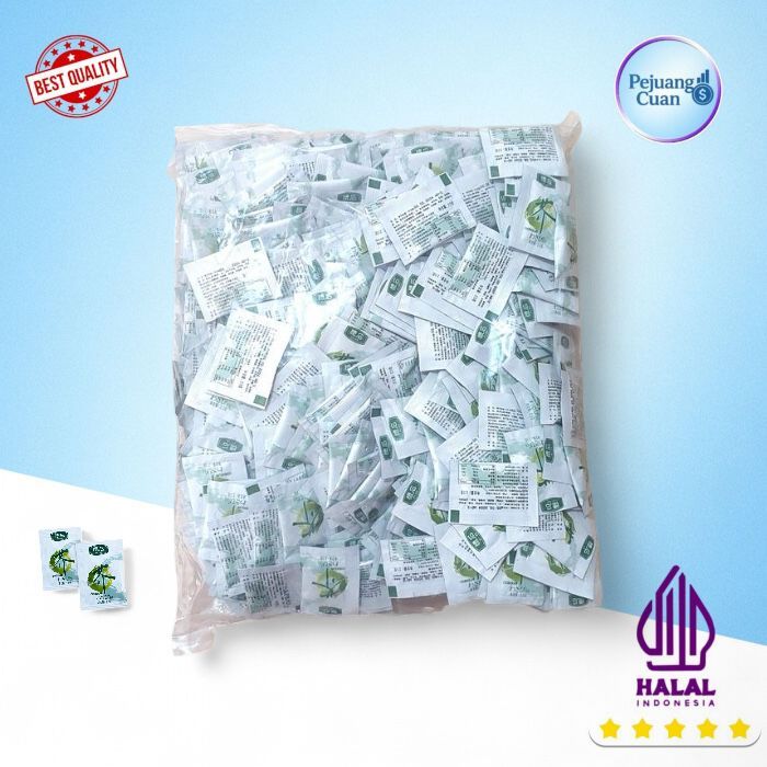 WASABI PASTE SACHET WASABI SACHET HALAL 2.5 GR I PCK (ISI 500 PCS) PELENGKAP SUSHI