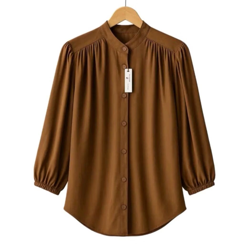 Amena Kemeja Blouse Wanita Rayon Premium