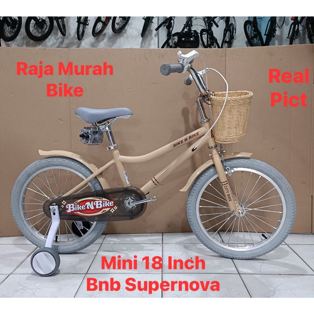 Sepeda Anak Perempuan Mini 18 Inch BNB Supernova Sepeda Anak CTB Supernova 18 Inch