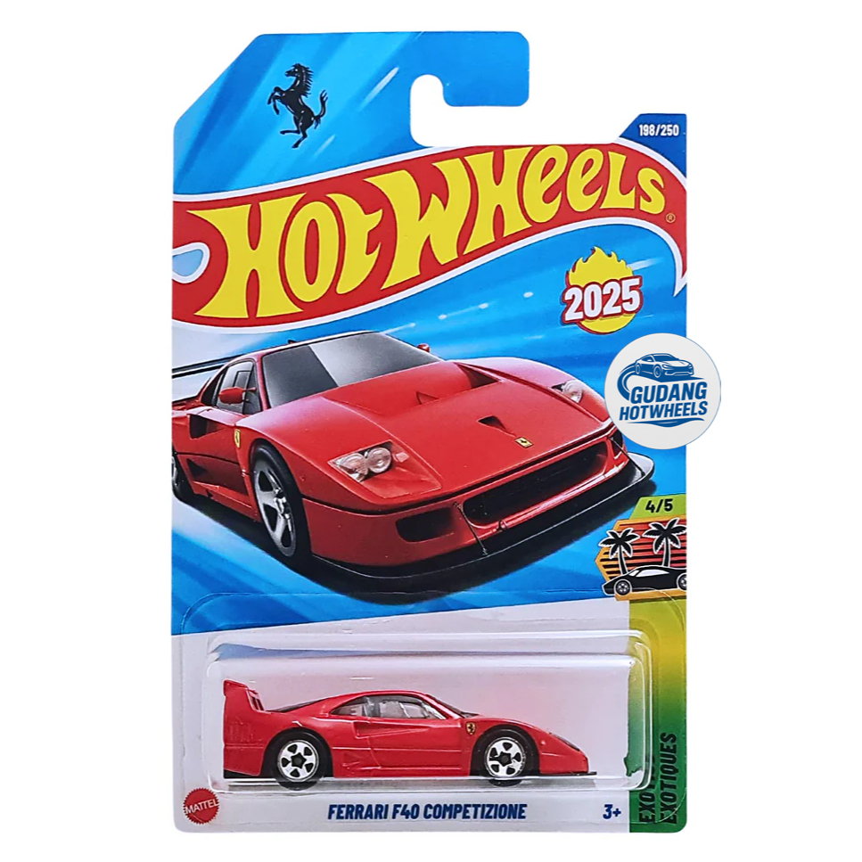 Hot Wheels Ferrari F40 1/64 Metal Sealed Lot