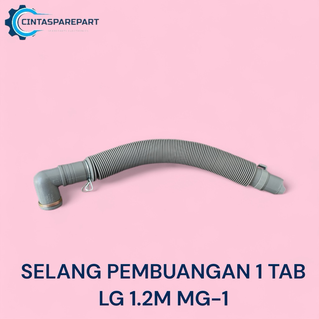 SELANG PEMBUANGAN AIR MESIN CUCI LG - SELANG MESIN CUCI DRAIN