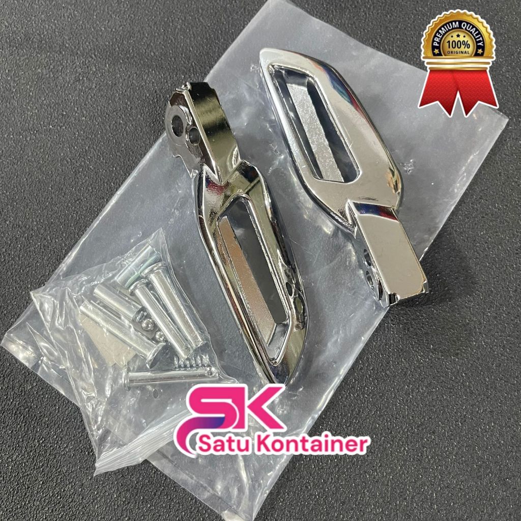 Footstep Belakang chrome Untuk Scoopy Vario 125/150