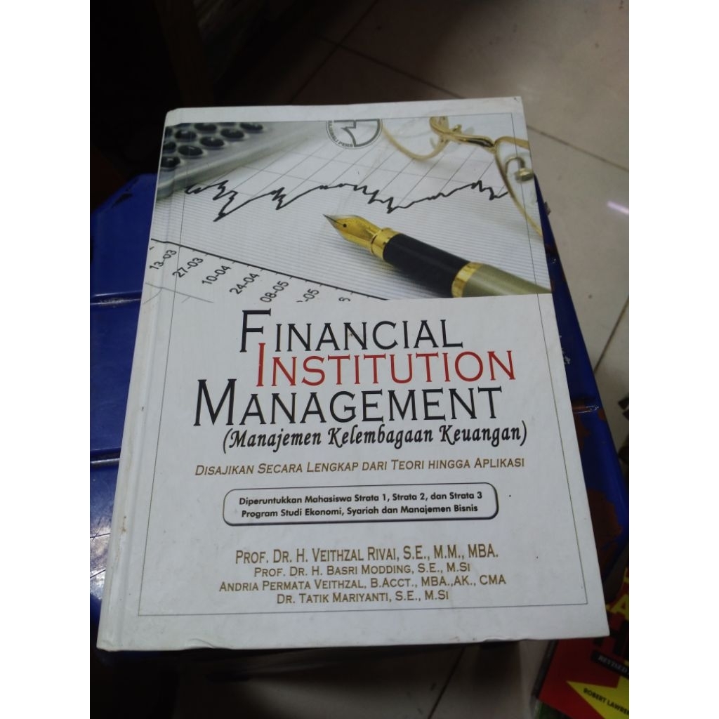 buku financial institution management manajemen kelembagaan keuangan hardcover original