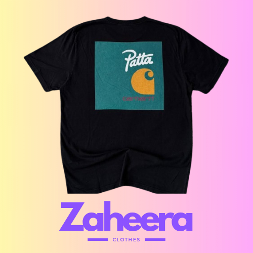 KAOS T-SHIRT - CARHARTT X PATTA (BLACK / WHITE)