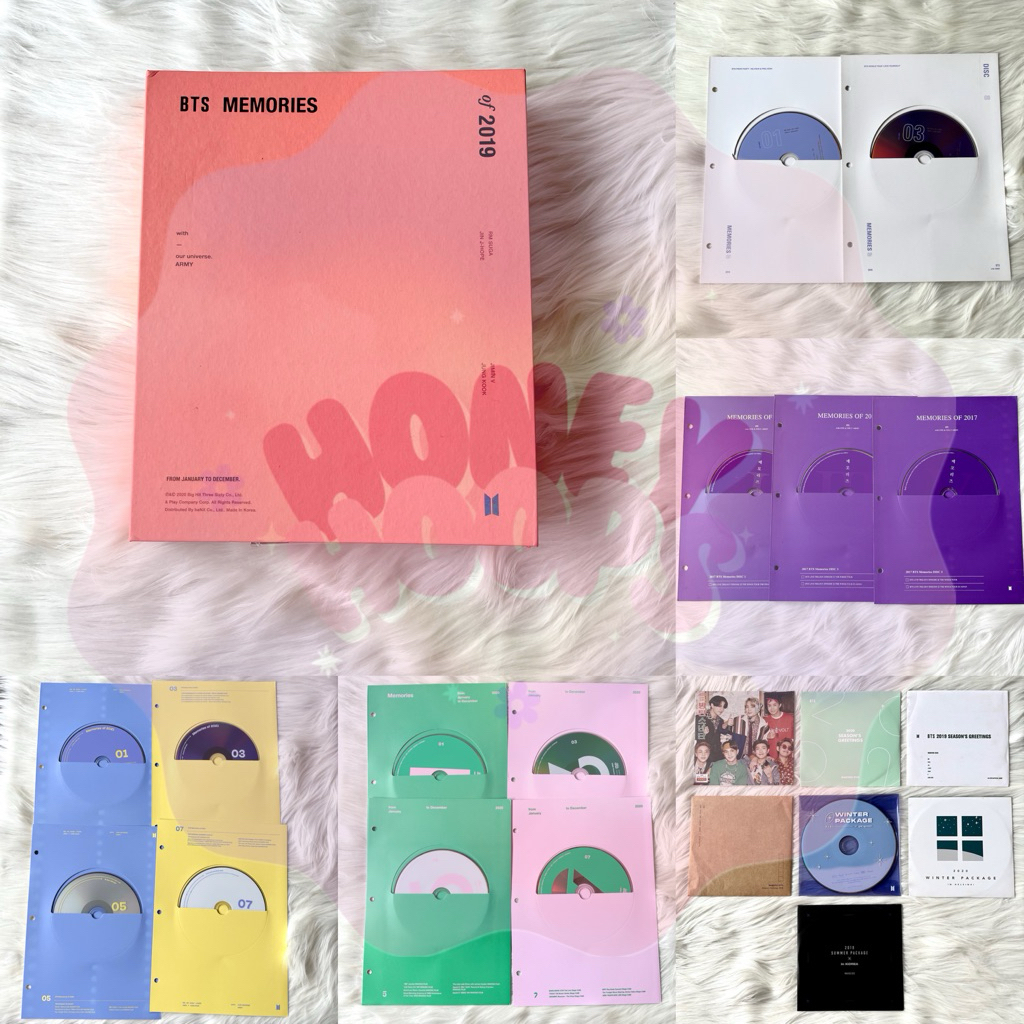 BTS DVD MEMORIES 2017 - 2021