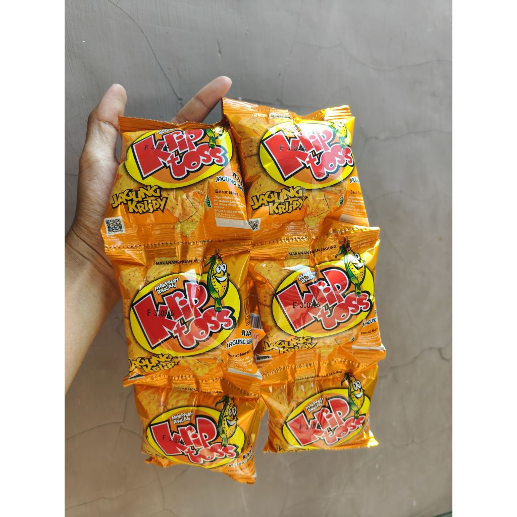 (1 RENCENG = 10 PCS) KRIP TOSS JAGUNG KRISPY ANEKA RASA