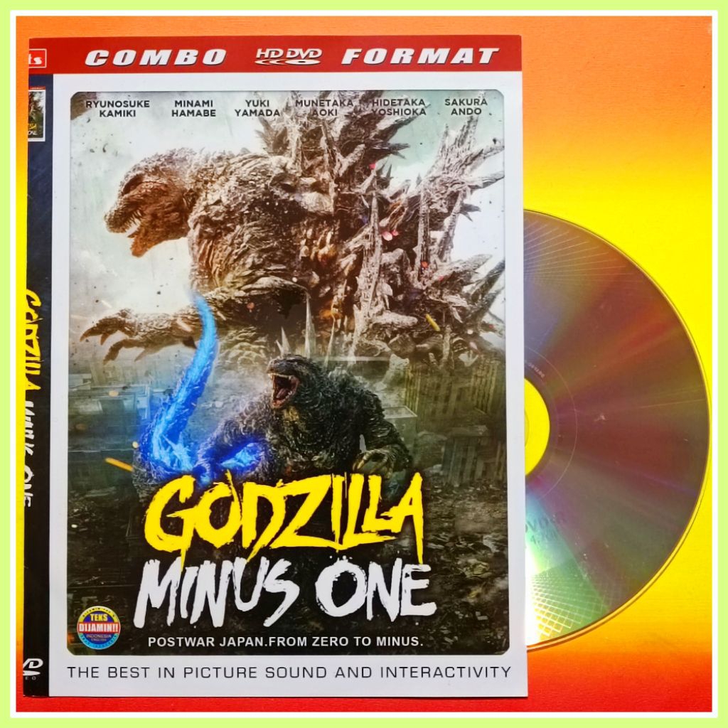 Kaset Film Jepang GODZILLA Minus One HD