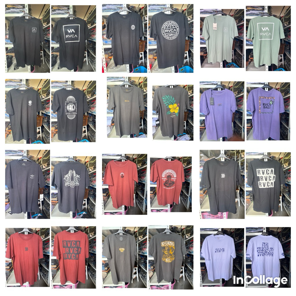 Kaos RVCA original baju billabong original kaos rvca original