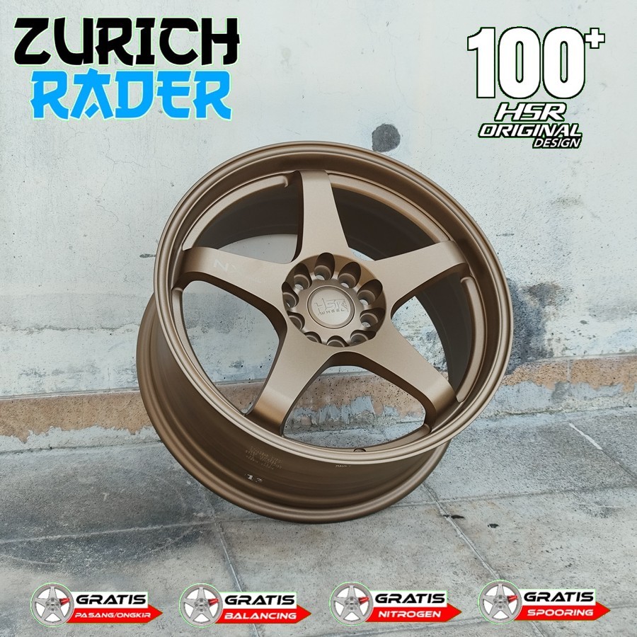 Pelek Racing Ring 18 Hsr Wheel Kailolo Velg Mobil R18 Almaz Civic Fd Xpander Avanza Xenia New