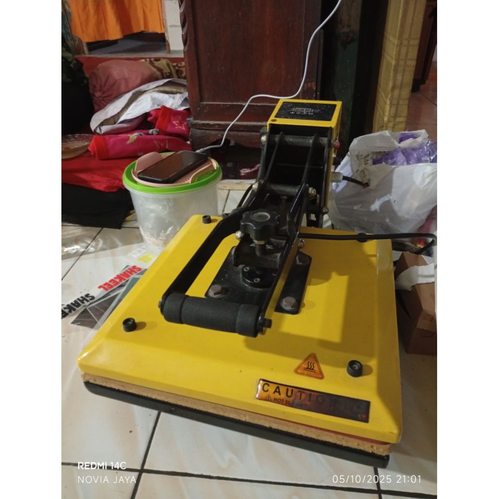 Mesin Press Kaos 38 x 38 CM