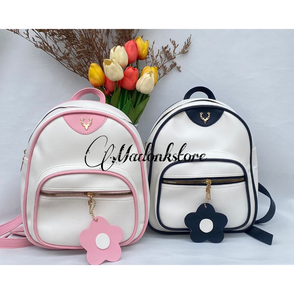MADONKSTORE-Tas Ransel Wanita RUBICHAN | Tas Ransel Terkini | Tas Ransel viral tik tok | Tas Ransel 