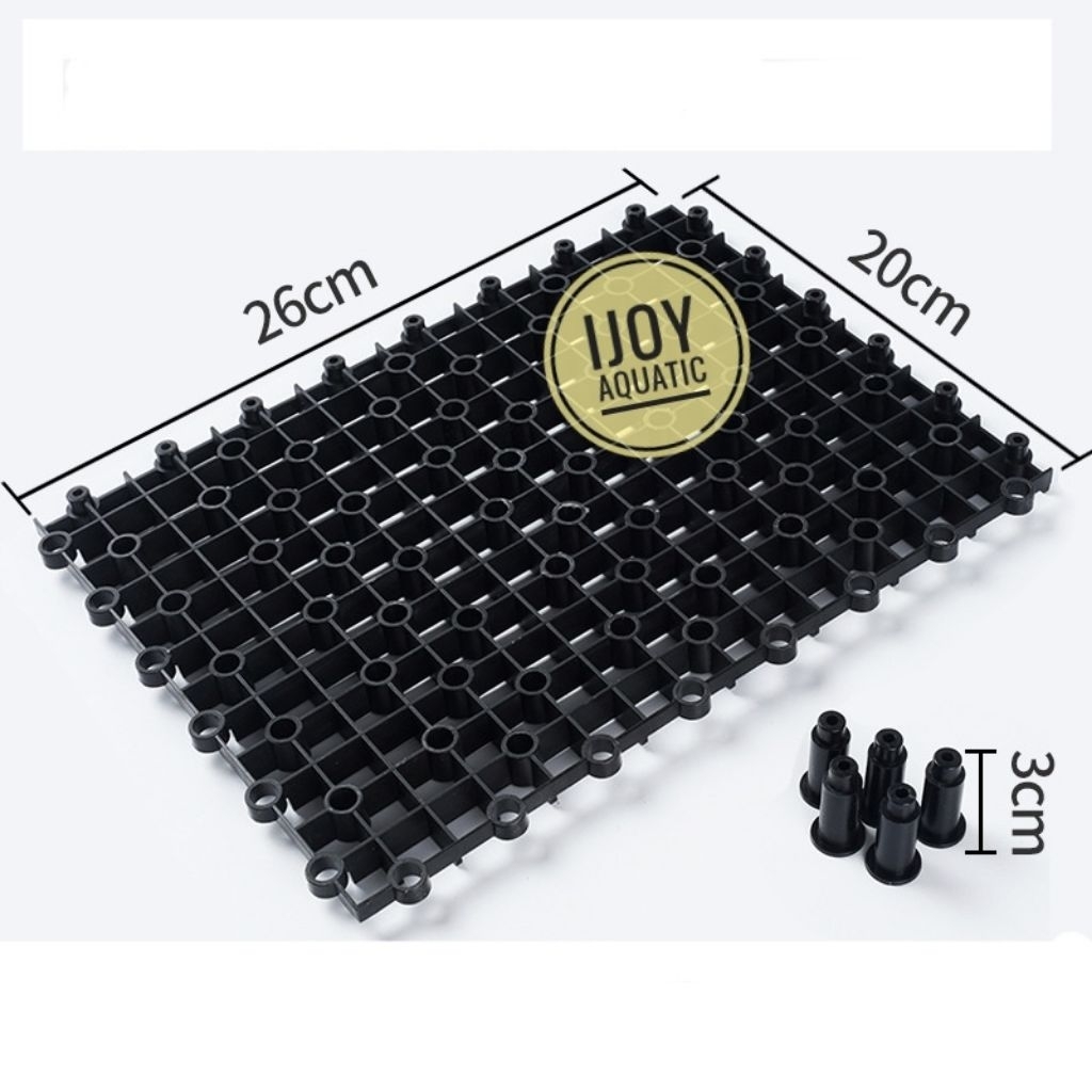 TATAKAN CHAMBER alas media filter kolam akuarium