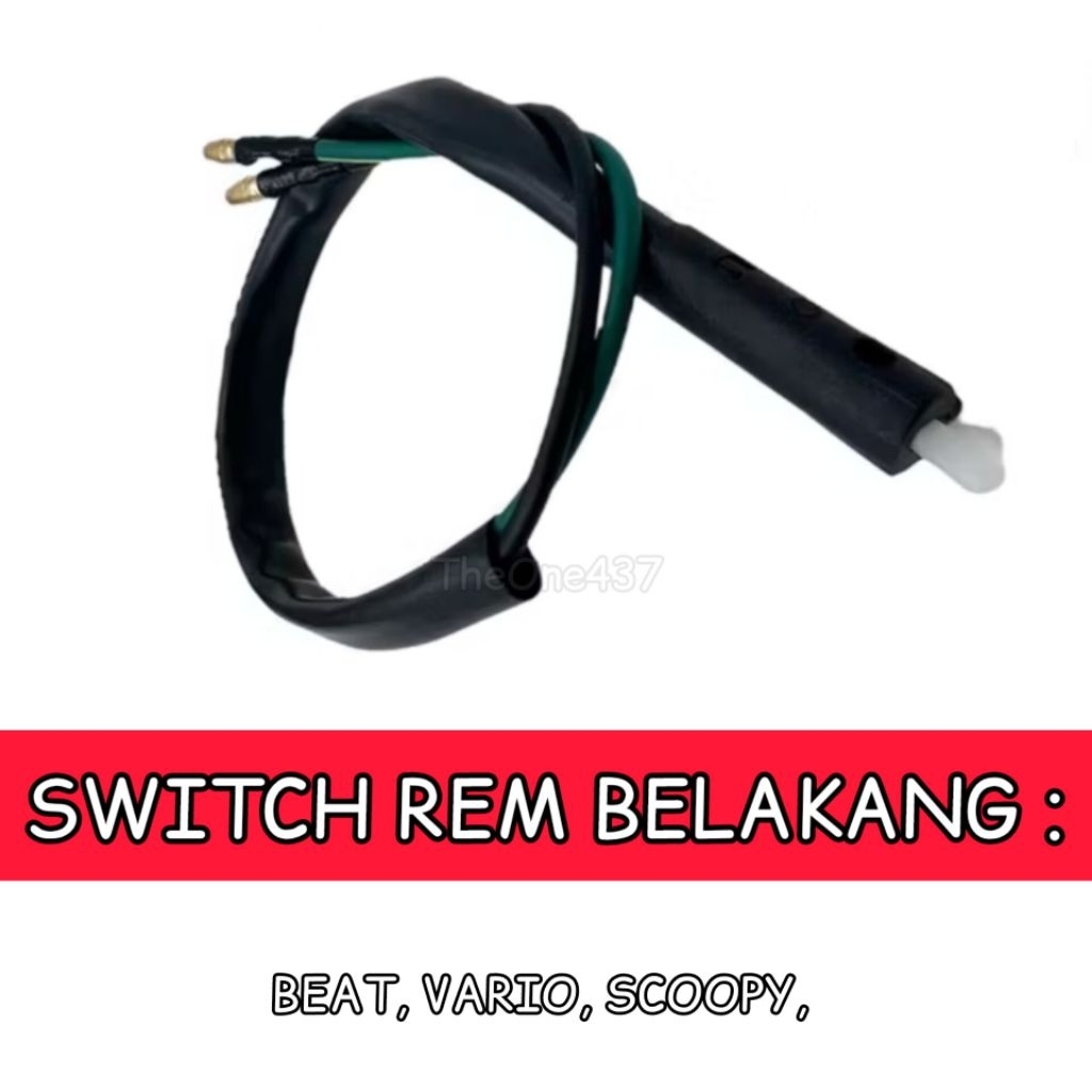 Switch Rem Belakang Beat Vario 110 Vario 125 - Switch-Swit-Sensor Rem Belakang-Kiri Beat Karbu-FI-Sp