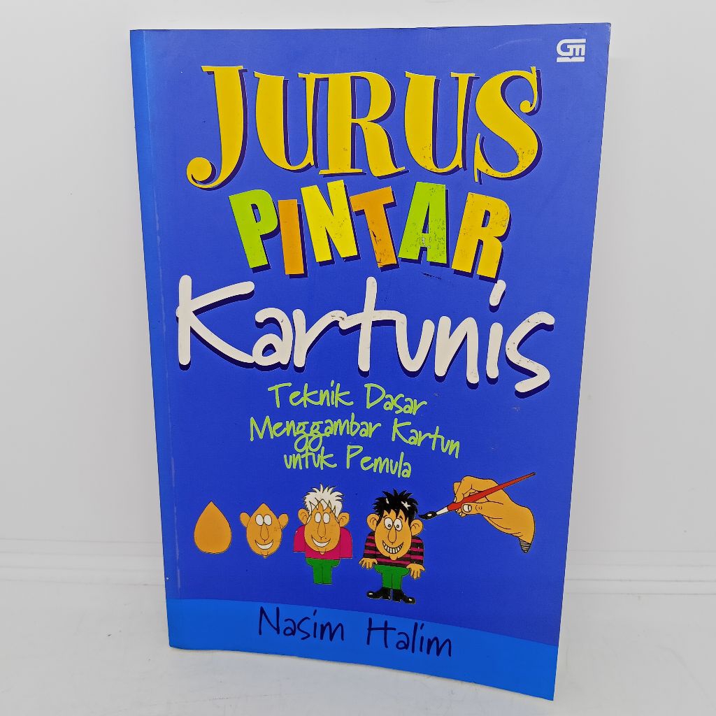jurus pintar kartunis.teknik dasar menggambar kartun untuk pemula.Nashim halim