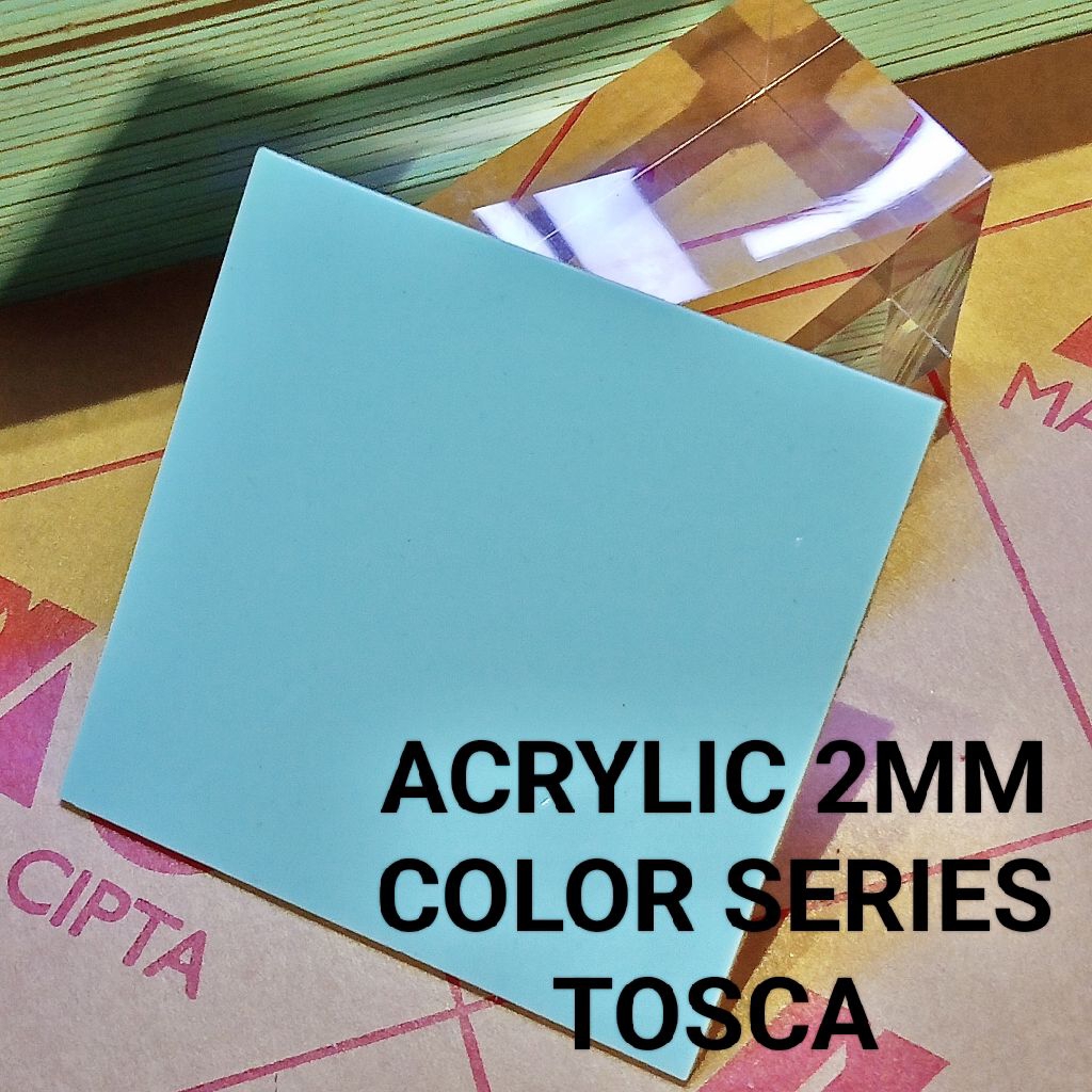 Akrilik 2mm color series (tosca) 25x40cm