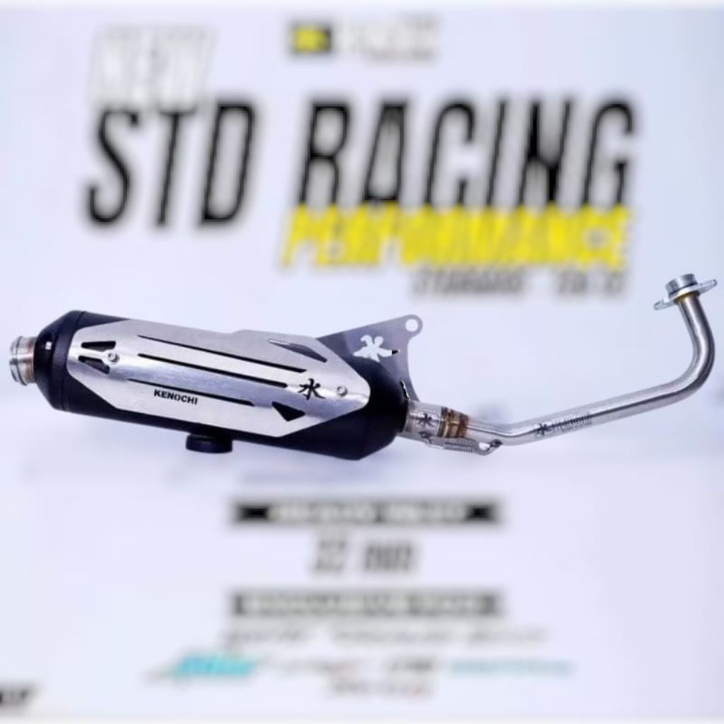 KNALPOT STD RACING LOTUS KENOCHI BEAT BEAT FI SCOOPY MIO MIOJ M3 XEON XEON RC VARIO CBS VARIO 125 NE