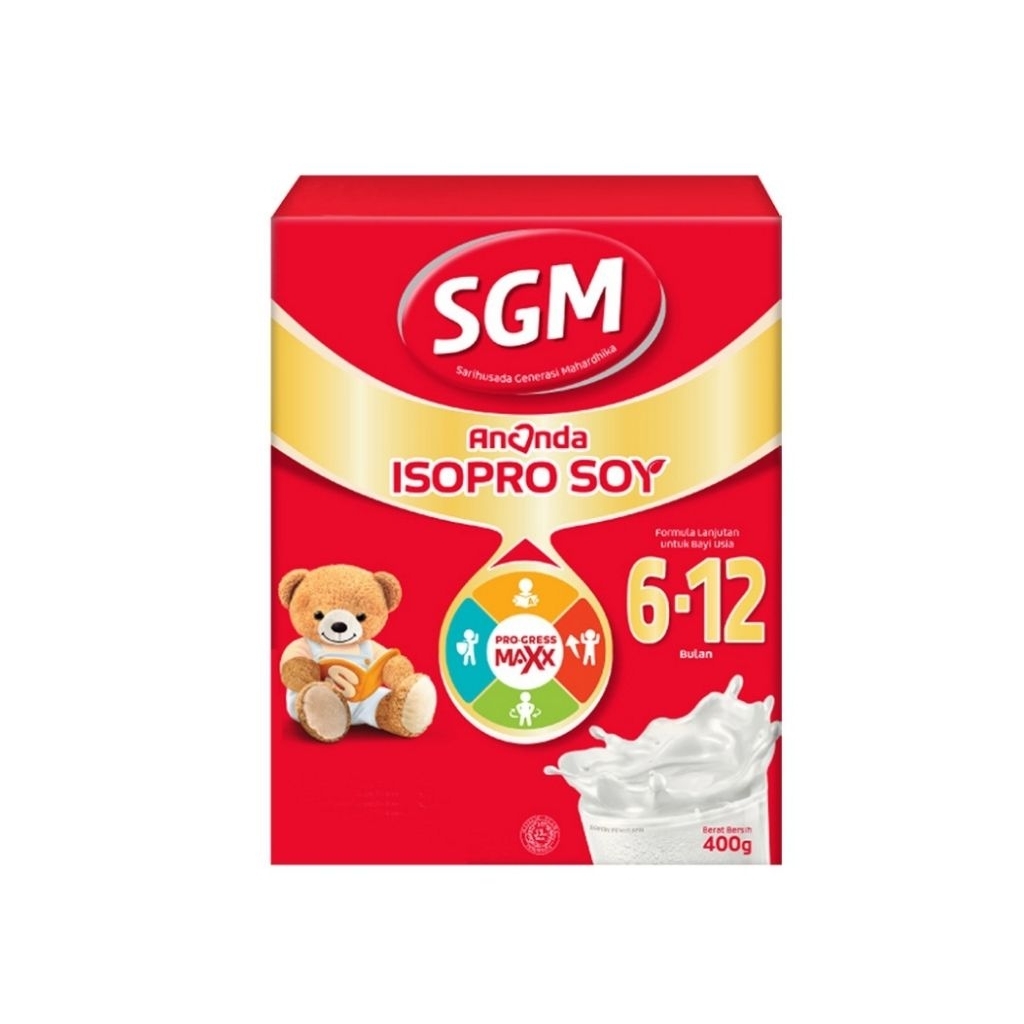SGM Ananda Soya 2 Susu Formula Bayi 6-12 Bulan 400 g