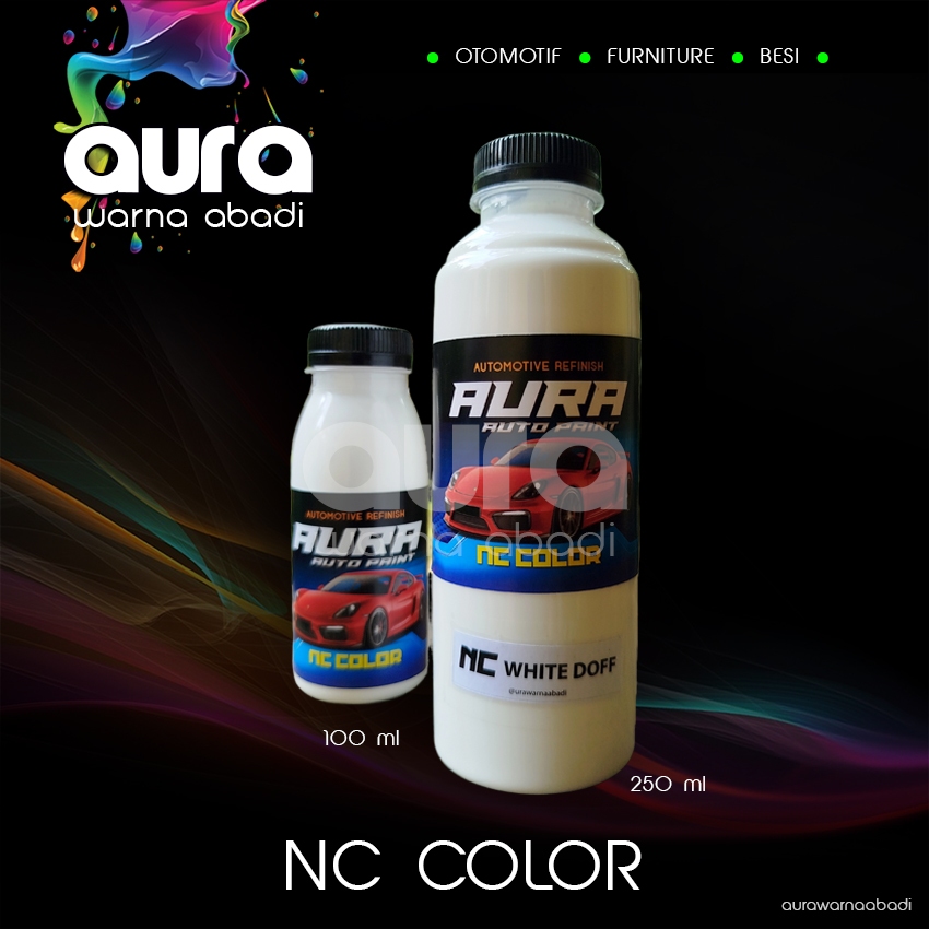 Cat Duco NC WHITE DOFF - Putih Doff Ecer 250 ml - 100 ml