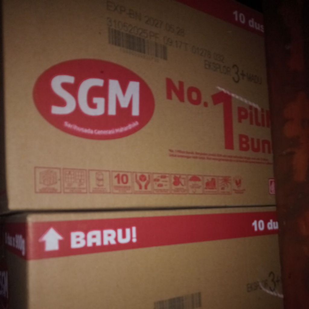 Susu SGM 3+ MADU 10PCS 1KARTON EXP LAMA