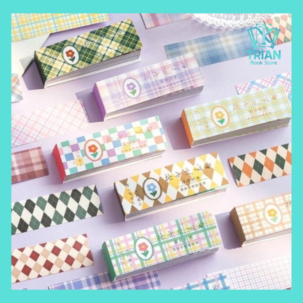 DECO STICKER JOURNALING WASHI TAPE STIKER KERTAS STICKERS SCRAPBOOK DIY DEKORASI DIARY DECORATION BO