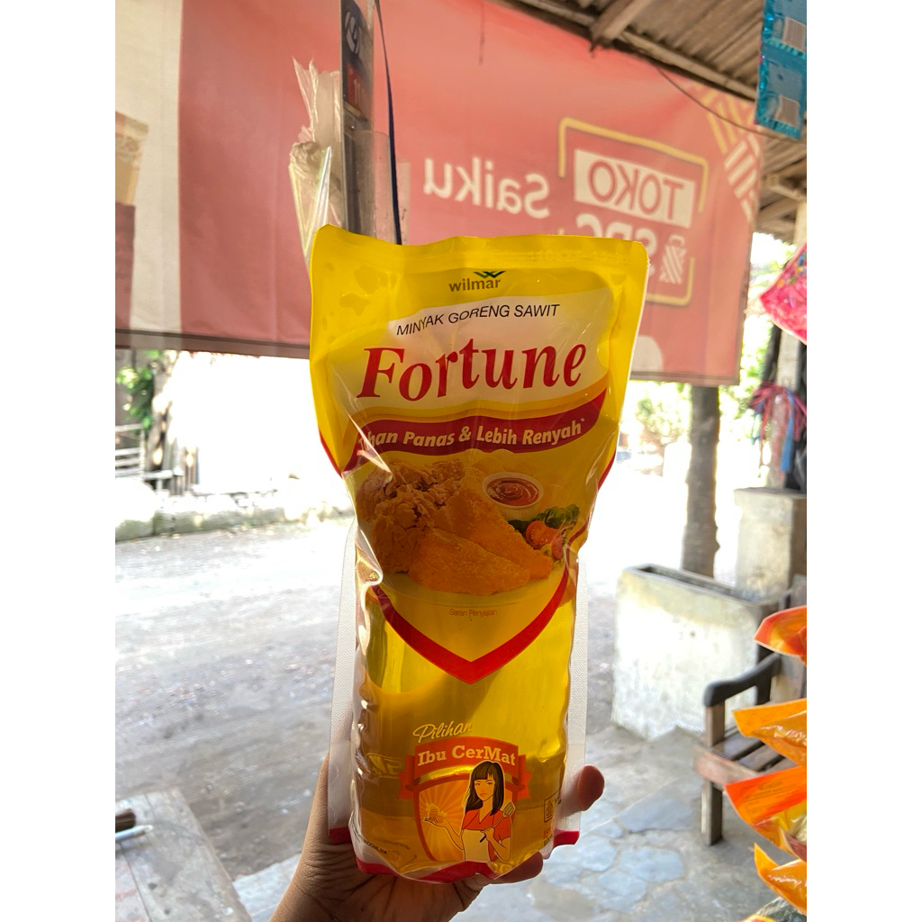 Minyak Fortune 1 liter Bantal