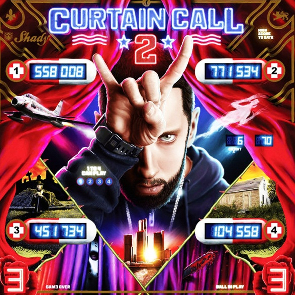 CD Music Eminem – Curtain Call 2 1CD 2021