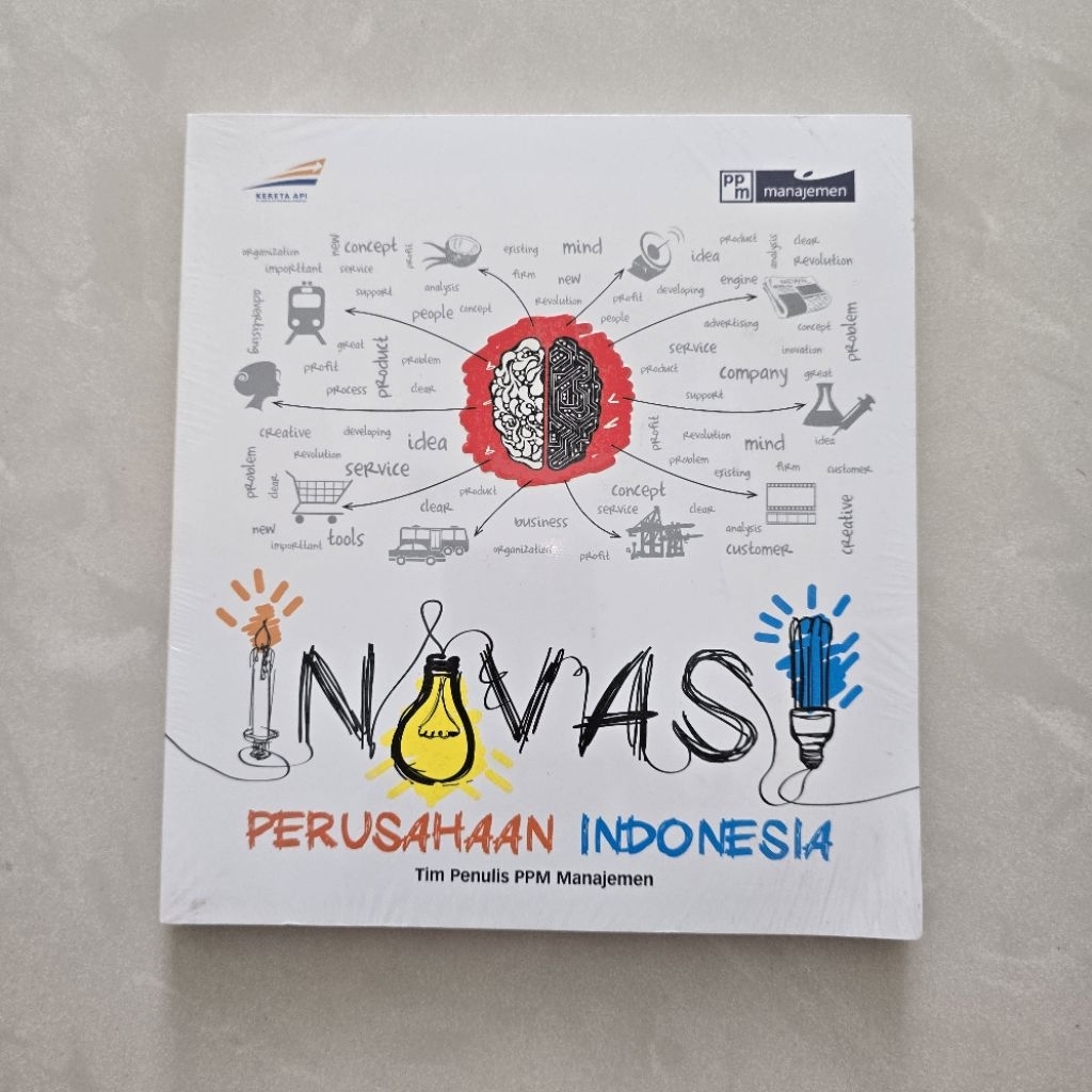 Buku Baru Inovasi Perusahaan Indonesia PPM Manajemen masih tersegel plastik
