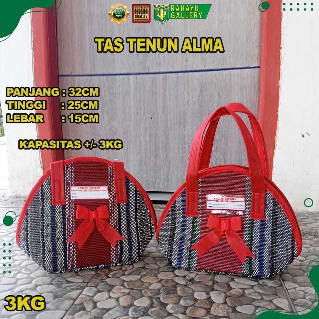 TAS TIKAR BUWOH - TAS TENUN HAJATAN - TAS TENUN ALMA