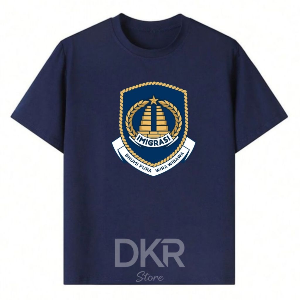 KAOS IMIGRASI BAJU IMIGRASI TSHIRT IMIGRASI