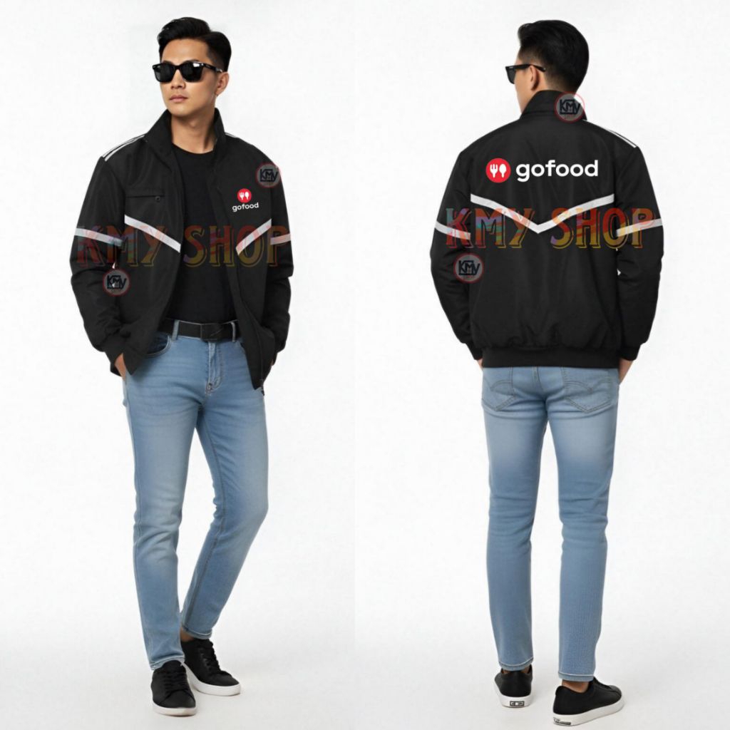 Jaket Bomber Gofood Terbaru GF083