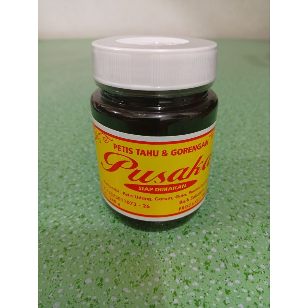 Petis Tahu dan Gorengan PUSAKA khas kota Malang 240 gr