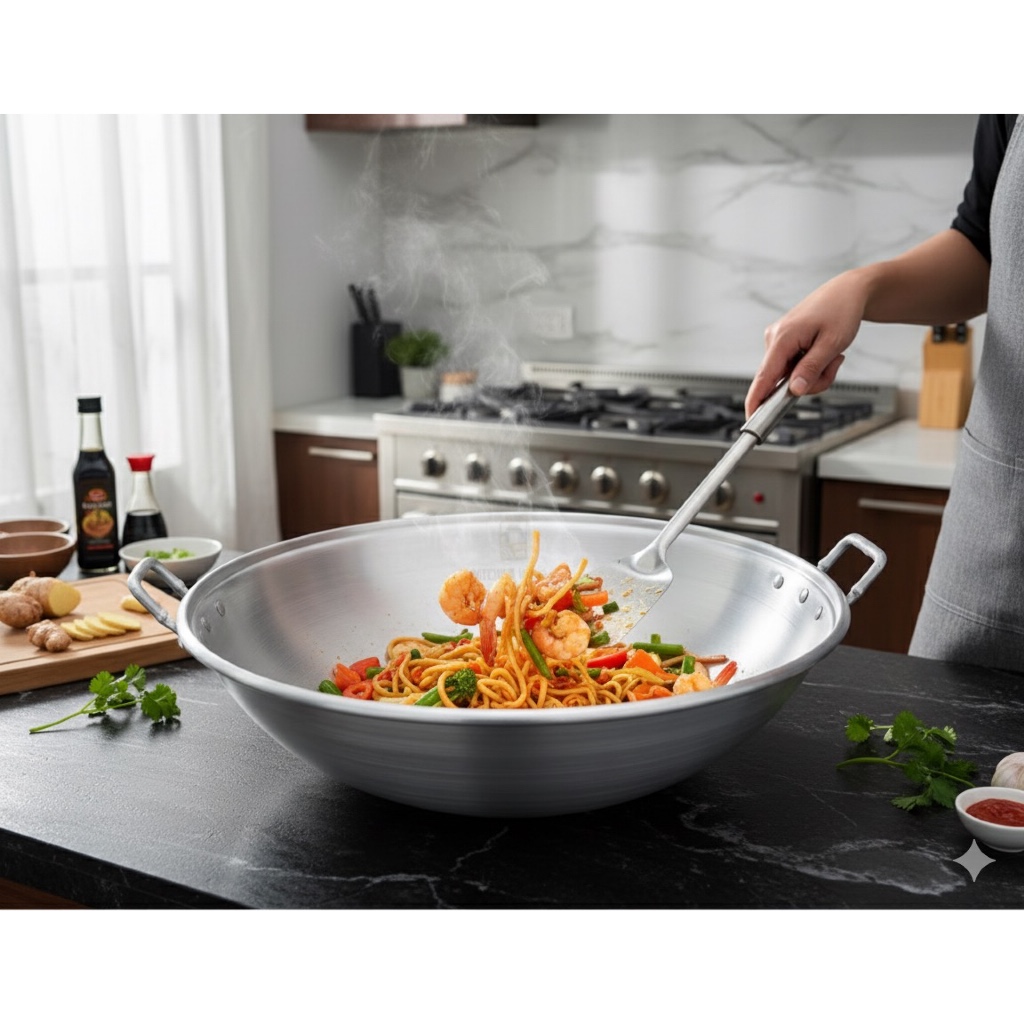 Wajan Aluminium Anti Lengket - Limas