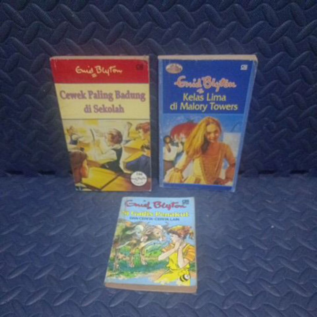 buku Novel enid blyton preloved bekas