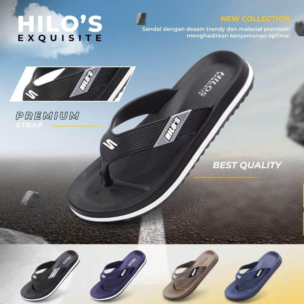 Sandal Jepit Pria Dewasa Simpel Elegan Bahan Karet Eva