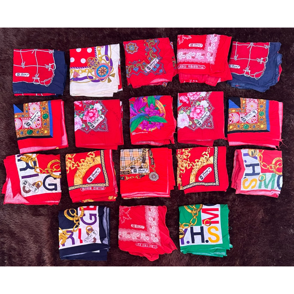 Saputangan Bandana Brand made in Japan China USA Disney