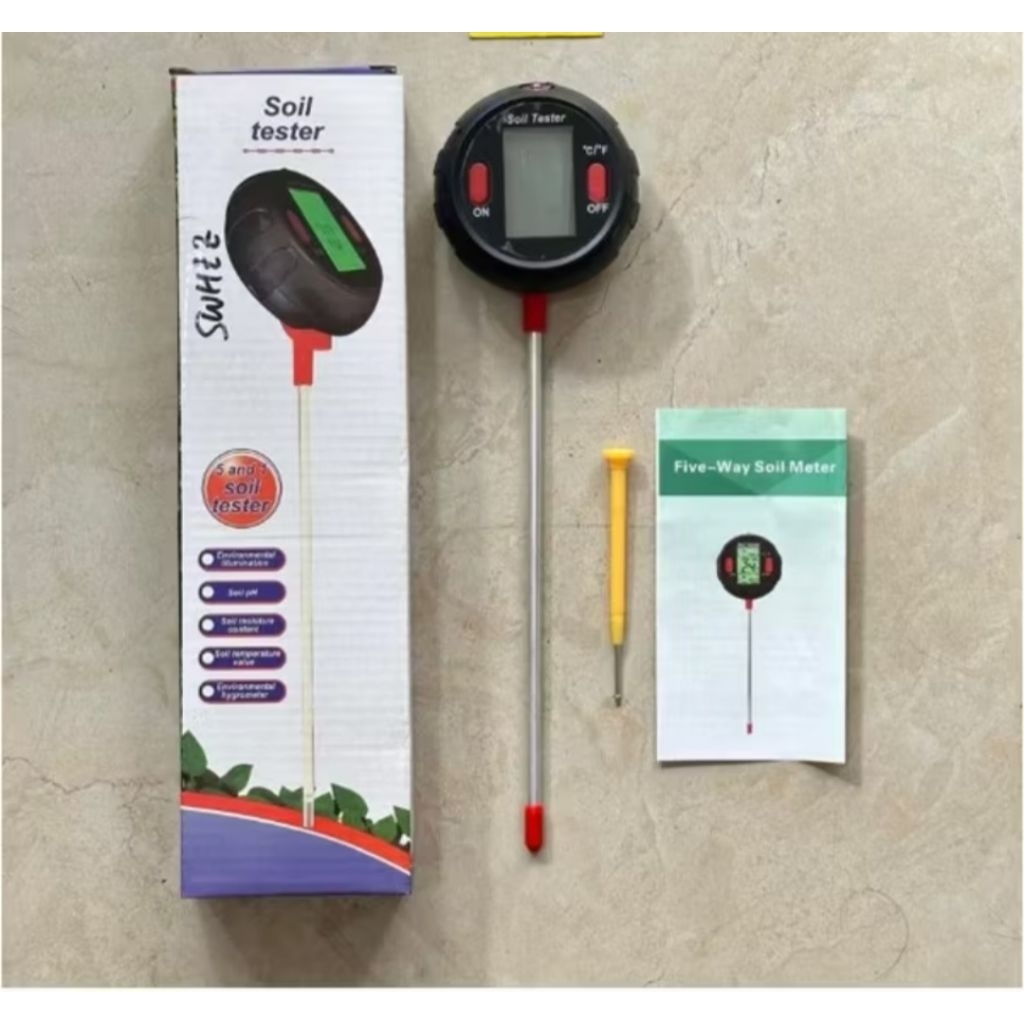 Alat Ukur PH Tanah Digital Soil Tester