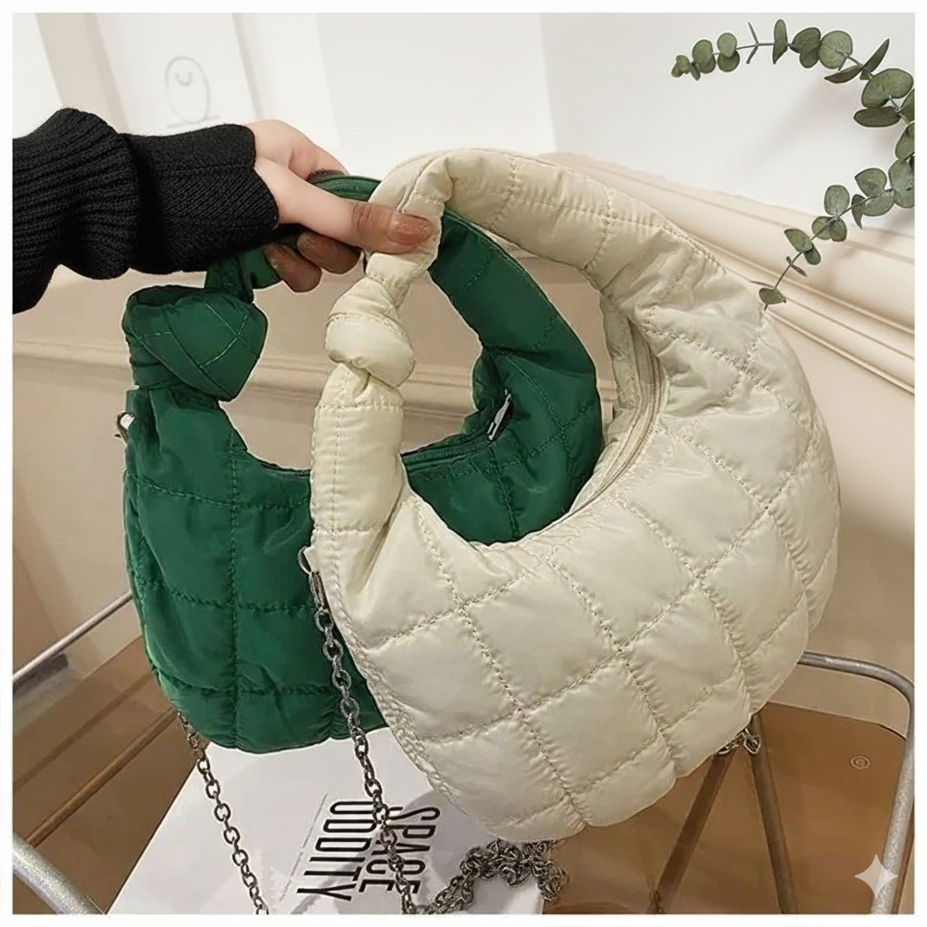 Shoulder Bag Puffy Besar/Tas Selempang Slingbag Jenie