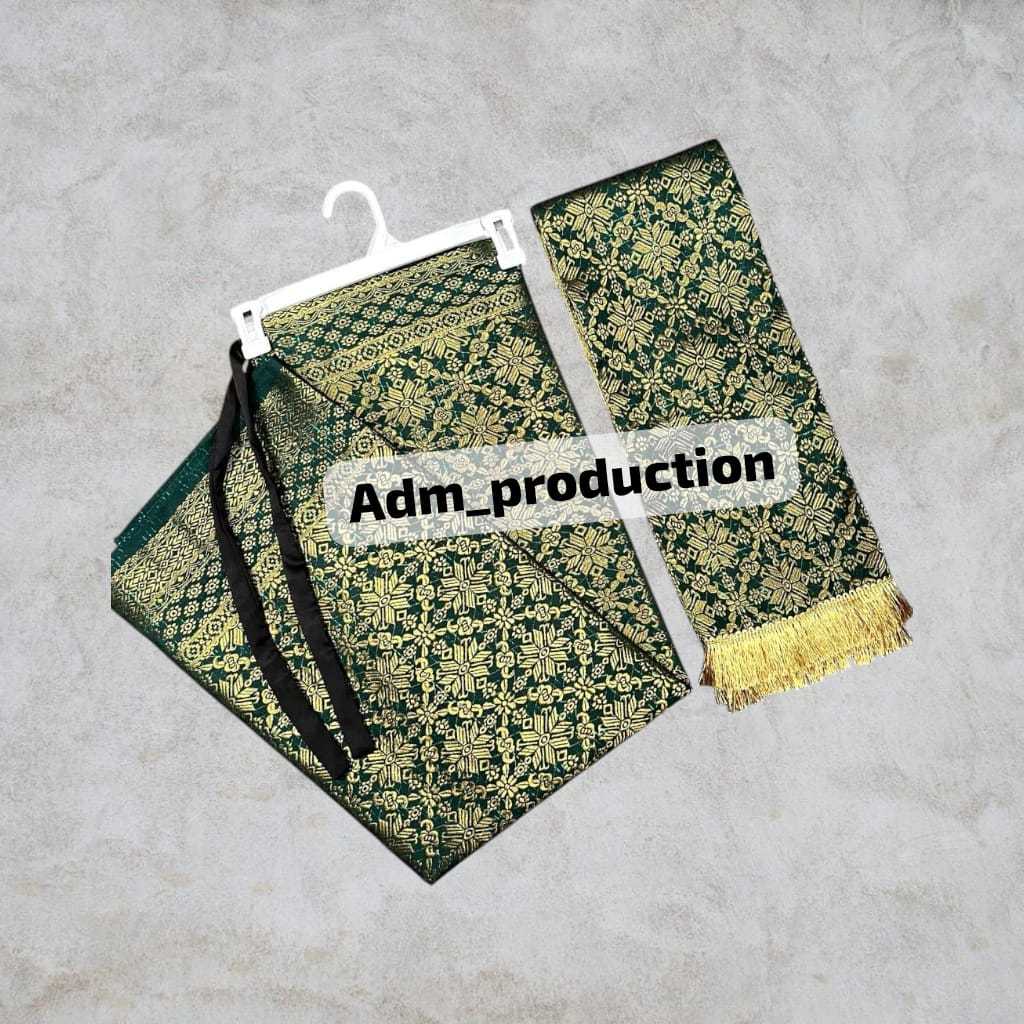 REAL PICT ROK SONGKET SET SELENDANG//ROK SET SELENDANG //ROK SONGKET DAN SELENDANG