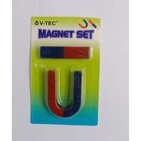 Magnet set U batang kecil V-TEC MS-8074/S U+I MS-8074/S / magnet anak