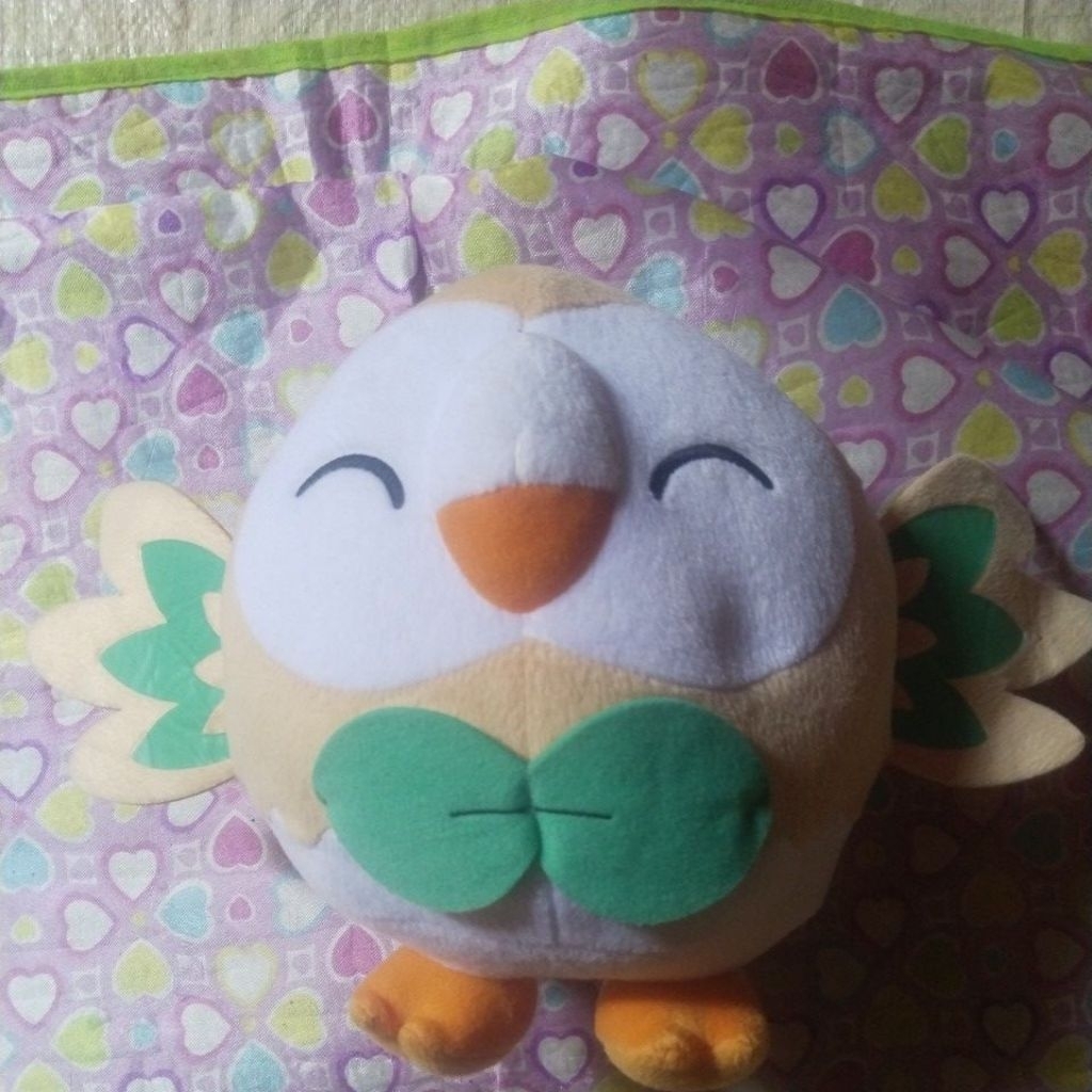 Boneka pokemon rowlet Banpresto