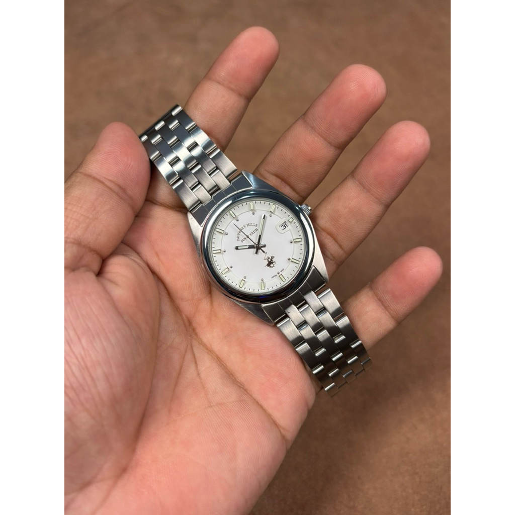 JAM TANGAN PRIA POLO CLUB BEVERLY HILLS 8025 QUARTZ ORIGINAL