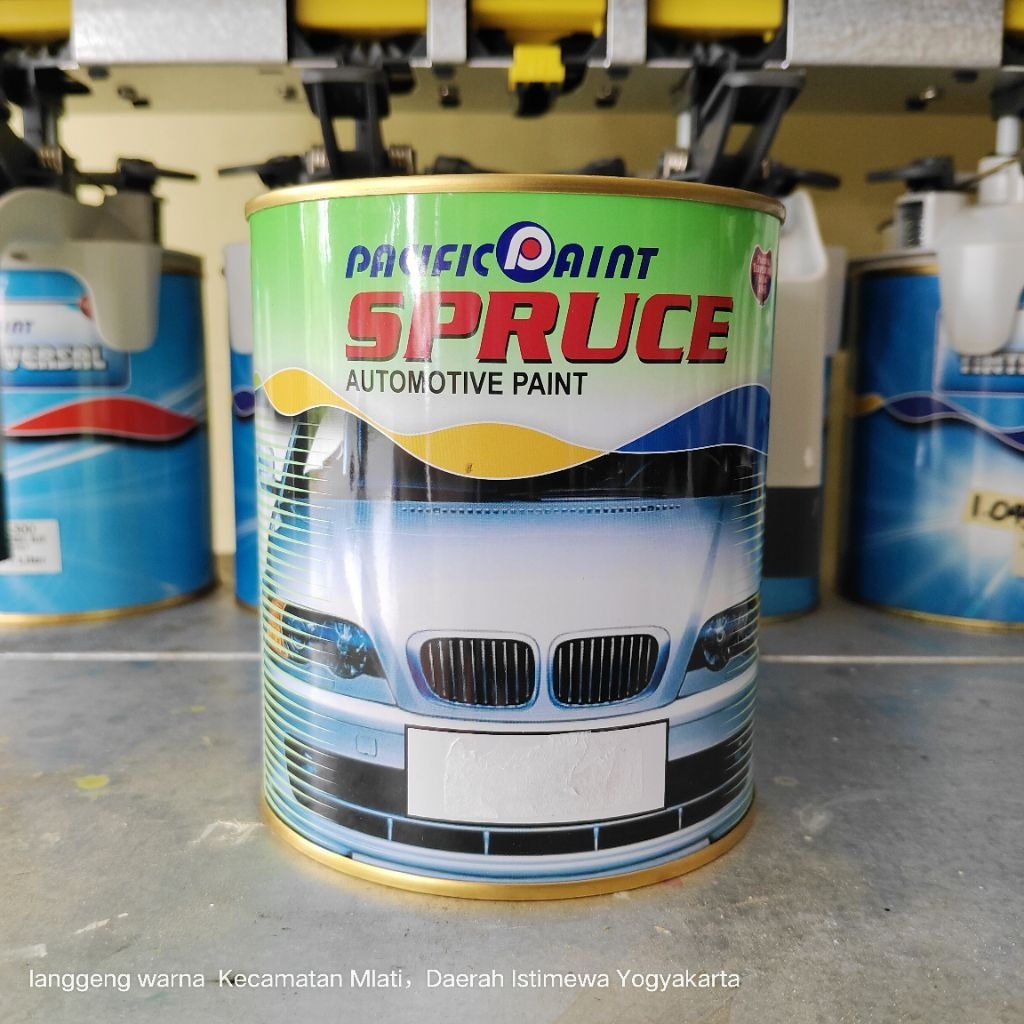 Cat PU Pacific Paint Spruce Tinting Colour Xirallic White Gold Blue Green Red Copper